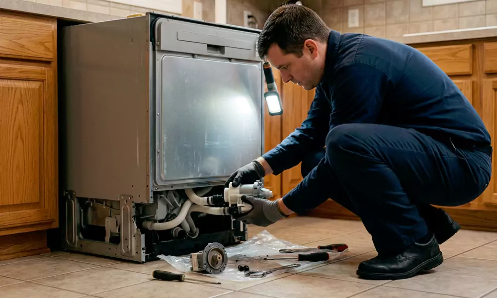 Dishwasher Pump Replacement in Bayonne, NJ