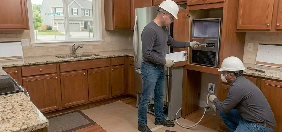 Emergency Ice Maker Water Line Installation in Bayonne